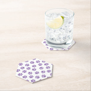 Dessous-de-verre En Papier Patrouilles de Doodle, Paws de Chien, Paws De Purp