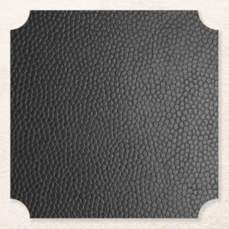 Dessous-de-verre En Papier Peau de serpent noire