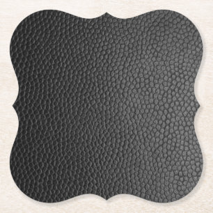 Dessous-de-verre En Papier Peau de serpent noire