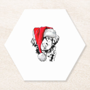 Dessous-de-verre En Papier Père Noël Nouvelle-Écosse Récupérateur de canard à