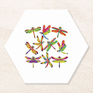 Dessous-de-verre En Papier plus grand libellule