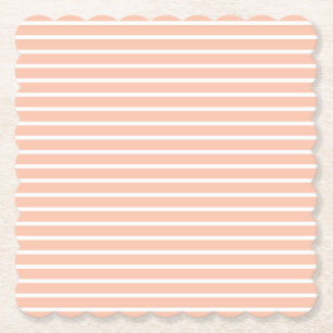 Dessous-de-verre En Papier Poche et bandes blanches