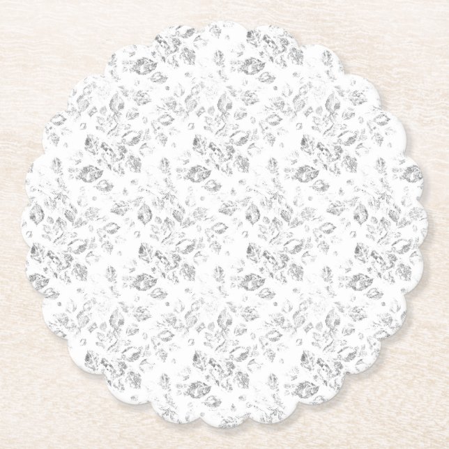 Dessous-de-verre En Papier point Conception Quarante-Deux (Devant)