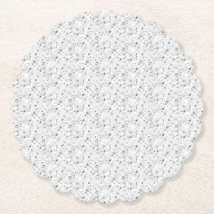 Dessous-de-verre En Papier point Design Neuf