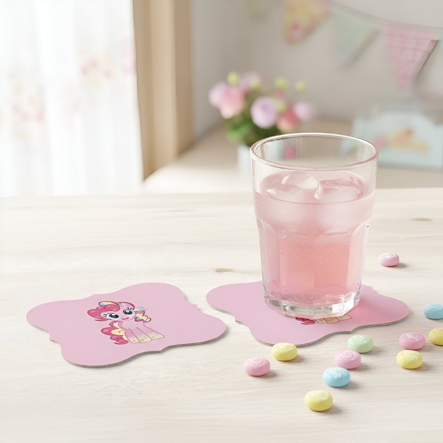 Dessous-de-verre En Papier Poney (Créateur téléchargé)