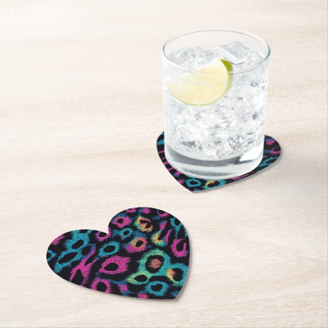 Dessous-de-verre En Papier Poster de animal (En situation)