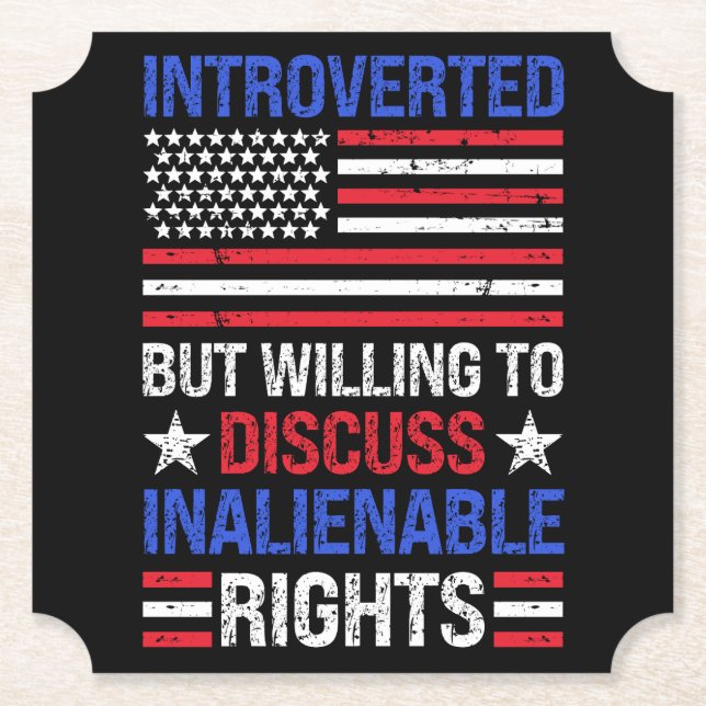 Dessous-de-verre En Papier Présenté (Devant)