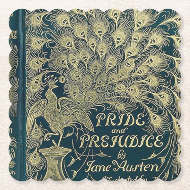 Dessous-de-verre En Papier Pride and Prejudice Paper Coaster (Devant)