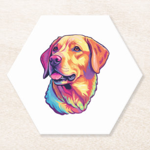 Dessous-de-verre En Papier Quel adorable Labrador Retriever !