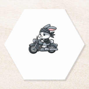 Dessous-de-verre En Papier Rabbit Boba Tea Bubble Tea Kawaii Thème Cute Rabbi