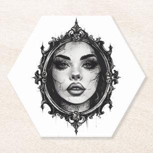 Dessous-de-verre En Papier Reflet Fêlé