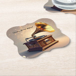 Dessous-de-verre En Papier Retro Rhapsody