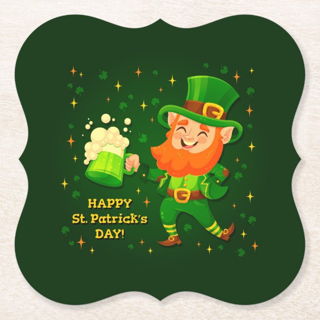 Dessous-de-verre En Papier  Saint-Patrick  (Devant)