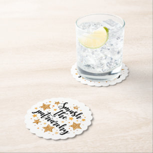 Dessous-de-verre En Papier Smash Le Patriarcat ! Dessous-de-verres