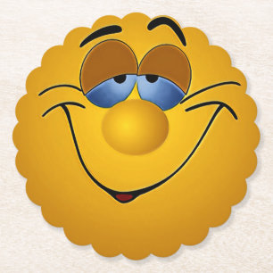 Dessous-de-verre En Papier sourire