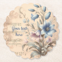 Sous-verres en papier Bluebell Formes multiples d