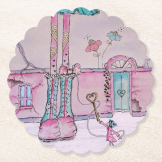 Dessous-de-verre En Papier Sous-verres en papier de conte de fées fantaisiste