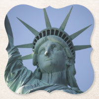 Sous-verres en papier de la statue de la Liberté