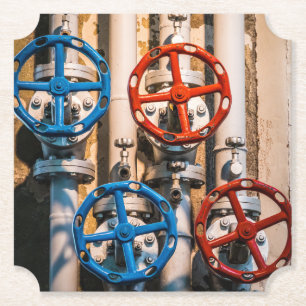 Dessous-de-verre En Papier Stopcock au Schiffbau, Zurich