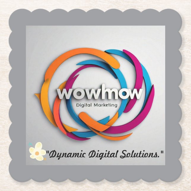 Dessous-de-verre En Papier "Succès garanti" (Devant)