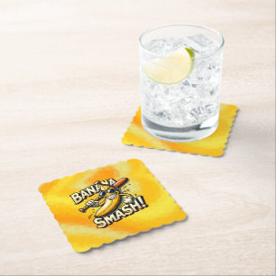 Dessous-de-verre En Papier Super Banane