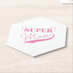 Dessous-de-verre En Papier Super Maman