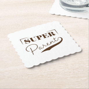 Dessous-de-verre En Papier Super parent