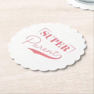 Dessous-de-verre En Papier Super parent