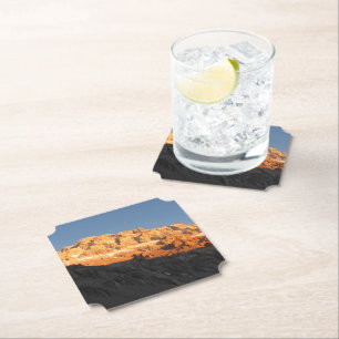 Dessous-de-verre En Papier Super Sunset View, Mont Aconcagua, Argentine