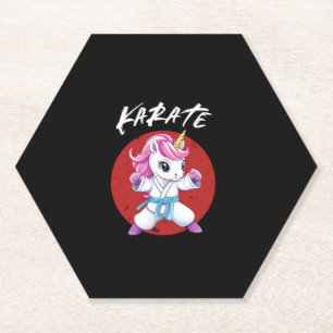 Dessous-de-verre En Papier T-shirt à manches longues licorne Karate Kid migno