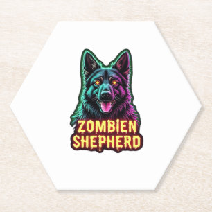 Dessous-de-verre En Papier T-shirt essentiel Berger Allemand GSD Shep Chien Z