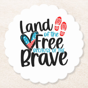 Dessous-de-verre En Papier Terre des Libres