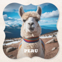 Texte personnalisé Pérou Llama