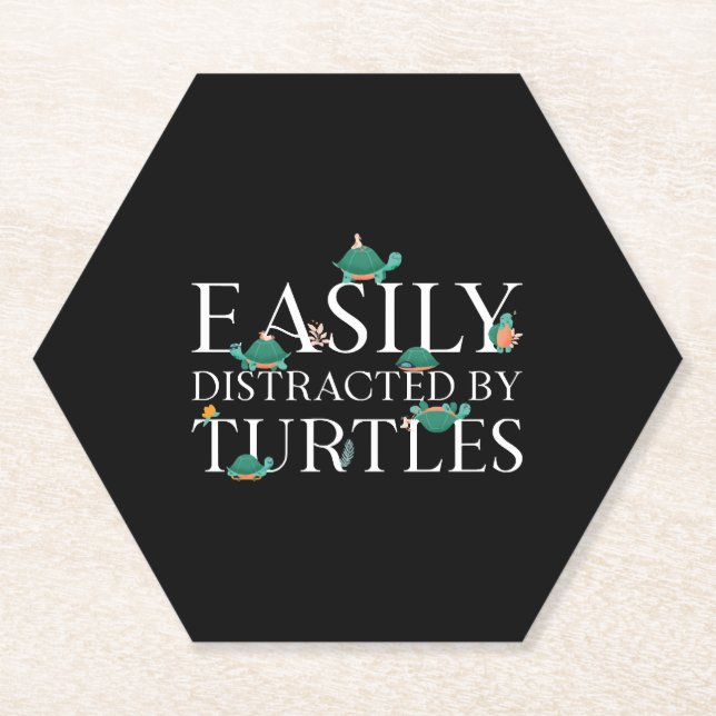 Dessous-de-verre En Papier Tortue de mer Facilement (Devant)