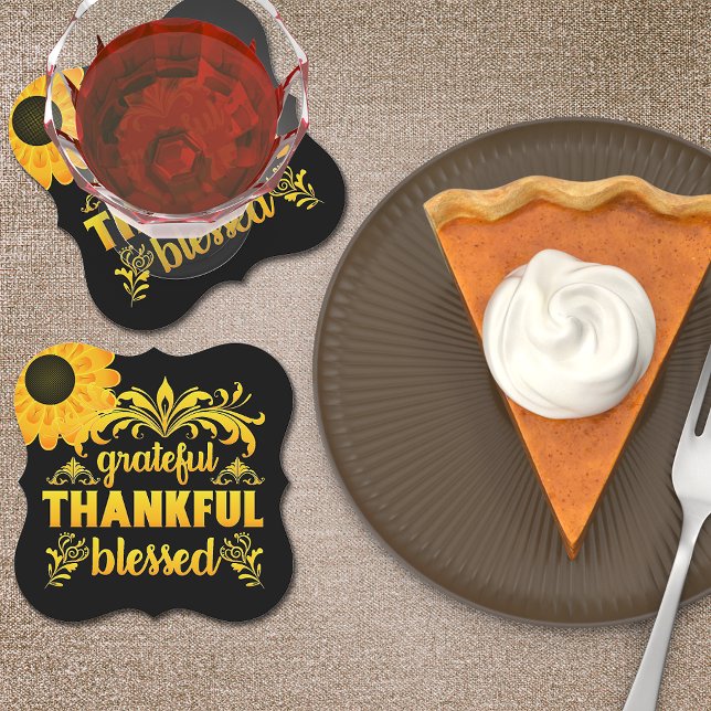 Dessous-de-verre En Papier Tournesol Gratuit, Gentil, Béni (Créateur téléchargé)