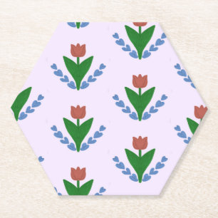 Dessous-de-verre En Papier Tulip