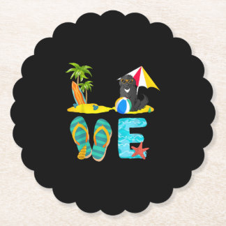 Dessous-de-verre En Papier Vacances d'été à Terre-Neuve | Love terre-neuve