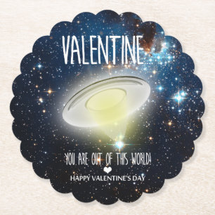 Dessous-de-verre En Papier Valentine, tu es extraordinaire !