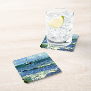 Dessous-de-verre En Papier Van Gogh - Paysage marin
