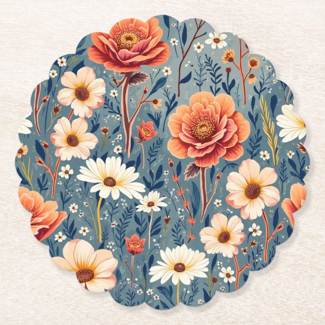 Dessous-de-verre En Papier "Votre Dessous de verre élégant" (Devant)