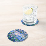 Dessous-de-verre En Papier Water Lilies, 1919, par Claude Monet,<br><div class="desc">Claude Monet célèbre Water Lilies,  1919,  peinture. Voir aussi les couleurs unies assorties,  rose-violet et bleu-monet.</div>