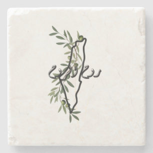 DESSOUS-DE-VERRE EN PIERRE