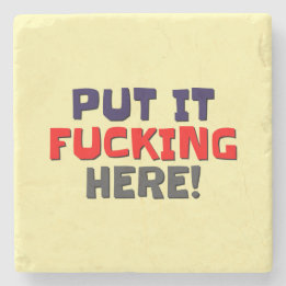 Dessous-de-verre en pierre.