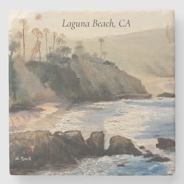 Dessous-de-verre en pierre. (Devant)