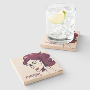 DESSOUS-DE-VERRE EN PIERRE 