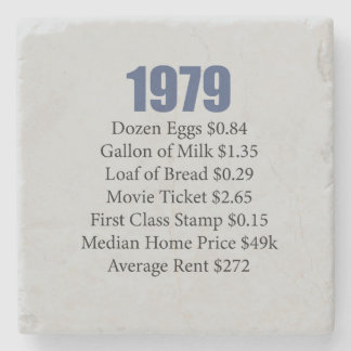 DESSOUS-DE-VERRE EN PIERRE 1979