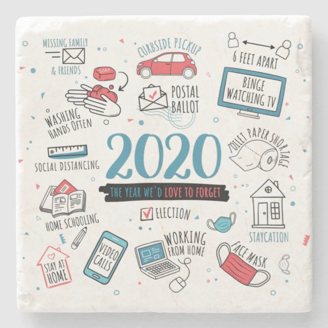 Dessous-de-verre En Pierre 2020 Quarantine Lockdown Activities (Devant)