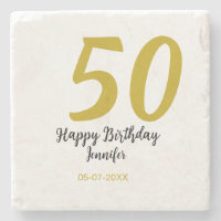 50e anniversaire ajouter nom date année noire modè