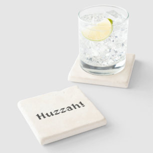 Dessous-de-verre En Pierre 8 Bits Huzzah !