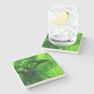Dessous-de-verre En Pierre à la recherche de vert
